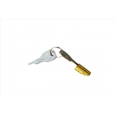 Anti-theft, coupling lock w/key